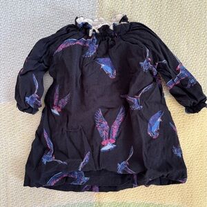 Mademoiselle à Soho Bird Dress 3 Mos.